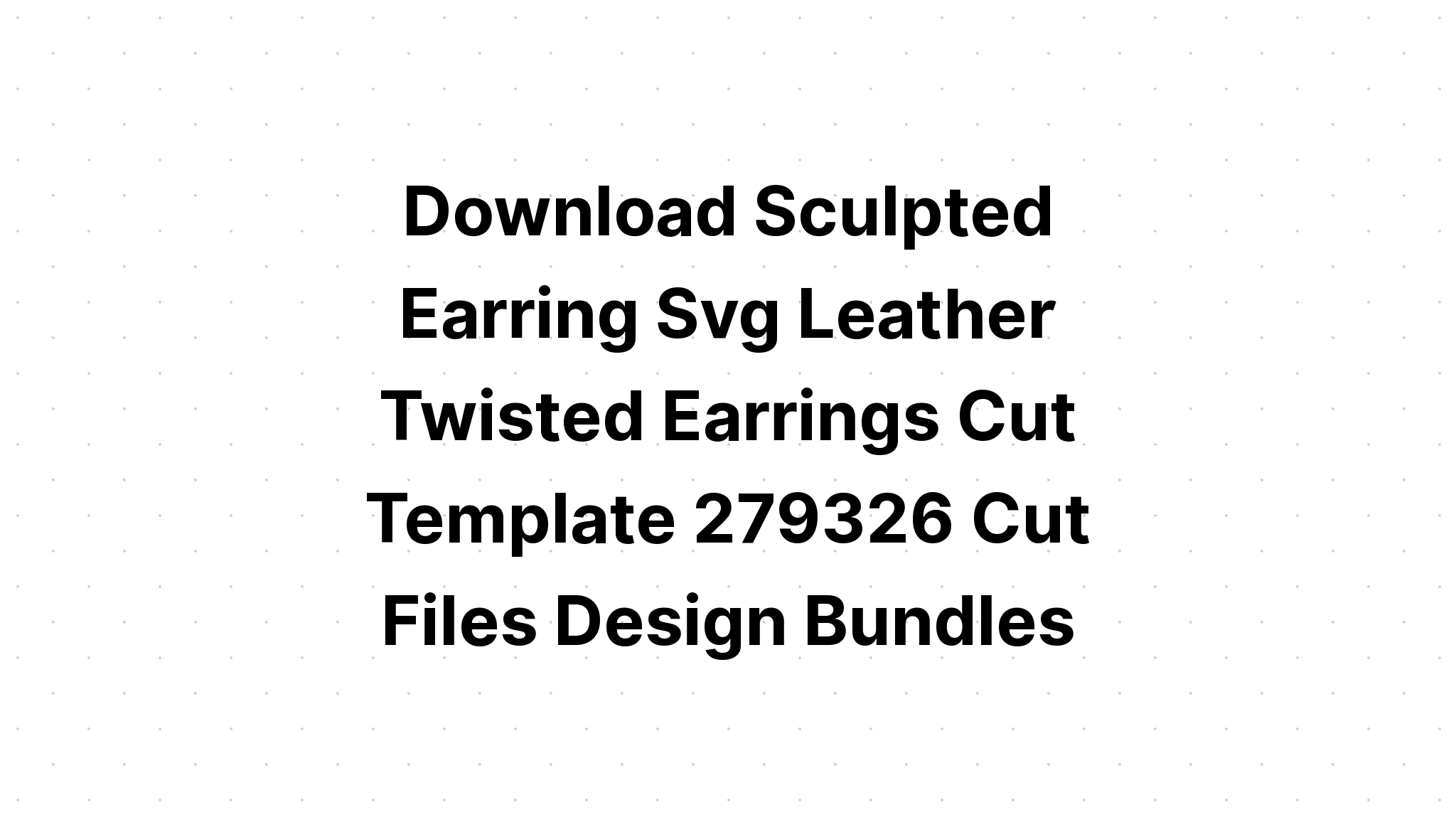Download Unicorn Earrings Bundle SVG File